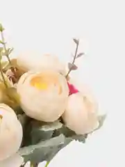 Кремовый искуственные цветы камелии, пионы