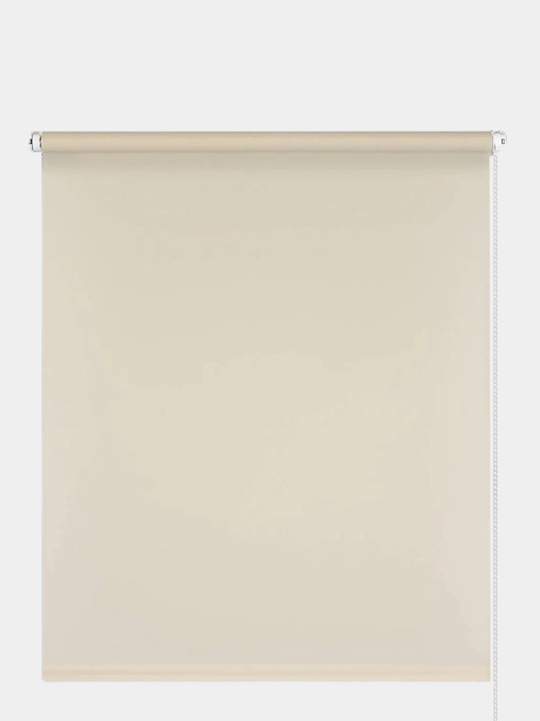 Рулонные шторы Franc Gardiner "PLAIN", экрю, 40-100 см