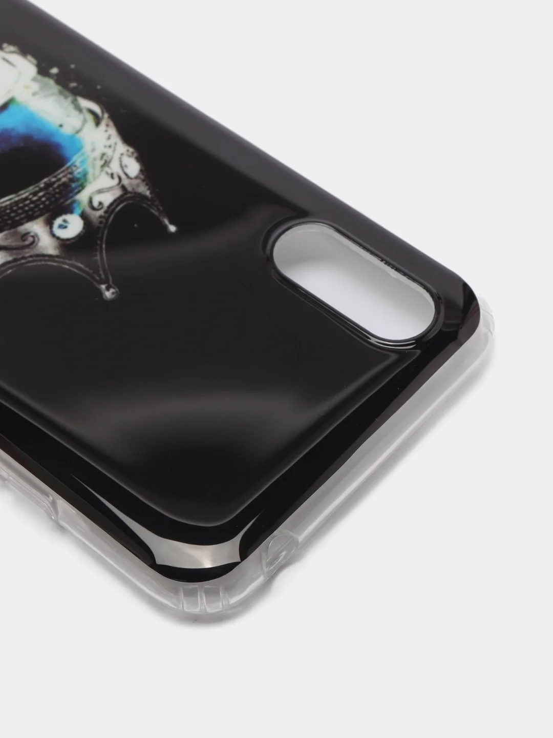 Тёмно-серый чехол Samsung Galaxy A01 / M01, Самсунг Галакси А01 / М01 с рисунком