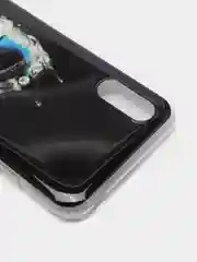 Тёмно-серый чехол Samsung Galaxy A01 / M01, Самсунг Галакси А01 / М01 с рисунком