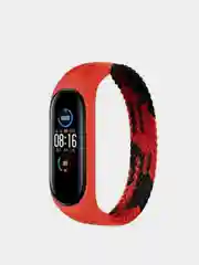 Терракотовый ремешок матерчатый, для Xiaomi Mi Band 3, 4, 5, 6, 7