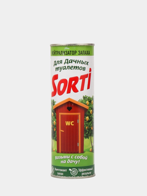 Нейтрализатор запаха "Sorti" освежитель воздуха для дачных туалетов