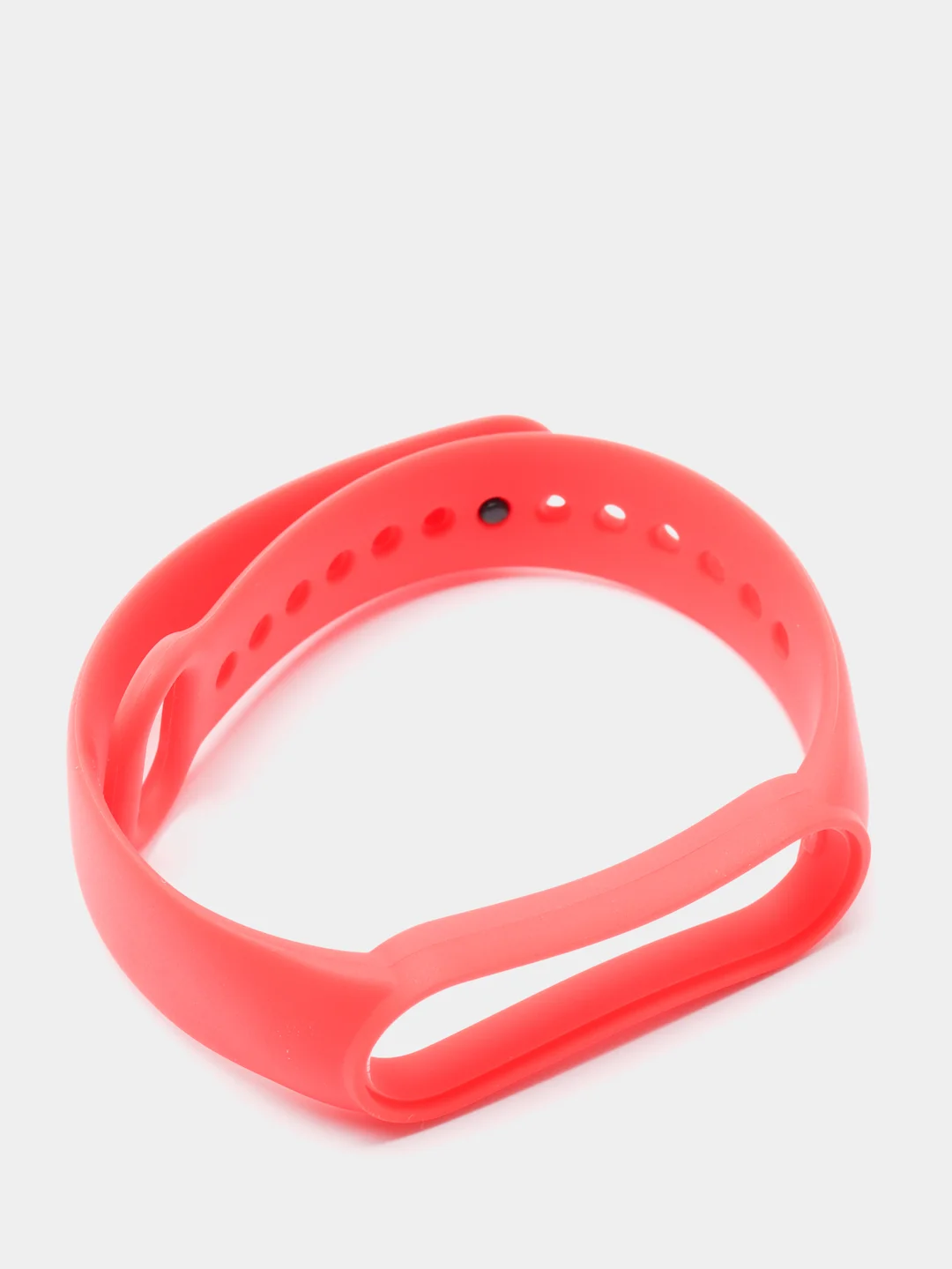 Красный силиконовый ремешок для Xiaomi Mi Band 5 / Mi Band 6, Сяоми Ми Банд 5 / Ми Банд 6