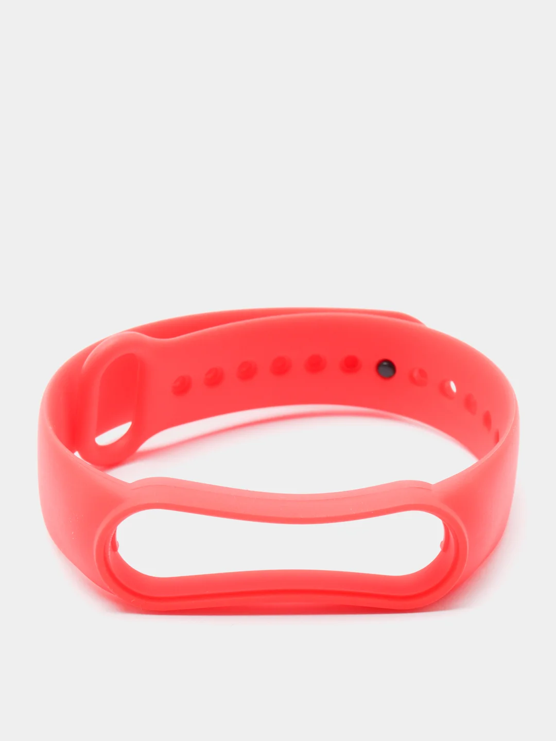 Красный силиконовый ремешок для Xiaomi Mi Band 5 / Mi Band 6, Сяоми Ми Банд 5 / Ми Банд 6