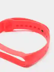Красный силиконовый ремешок для Xiaomi Mi Band 5 / Mi Band 6, Сяоми Ми Банд 5 / Ми Банд 6