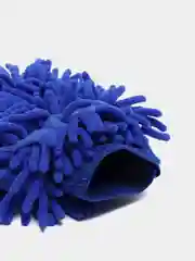 Лазурный перчатка из микрофибры