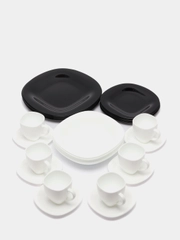 Сервиз столовый Carine White&Black, 30 предметов