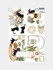 Наклейка интерьерная декоративная на стену с котятами "Cat Family"