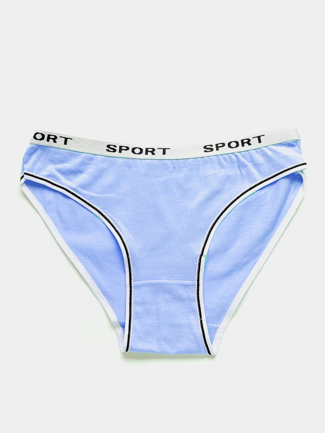 Голубой трусы женские Sport хлопок