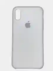 Белый чехол Silicone Case для iPhone X/XS силиконовый