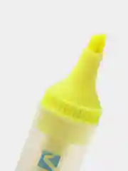 Текстовыделитель BRAUBERG "FLUO", ЖЕЛТЫЙ, линия 1-5 мм
