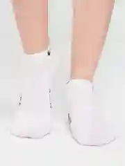 Розовый носки короткие, унисекс