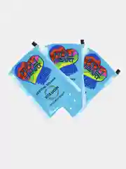 Фестивальные краски Holi Heart Vita Udin для праздников, набор Холи, 3 шт, цвет синий