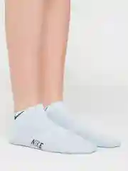Голубой носки короткие, унисекс