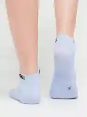 Голубой носки короткие, унисекс