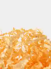 Манго бумажный наполнитель для подарочных коробок (упаковки) - Персиковый (оранжевый пастель)