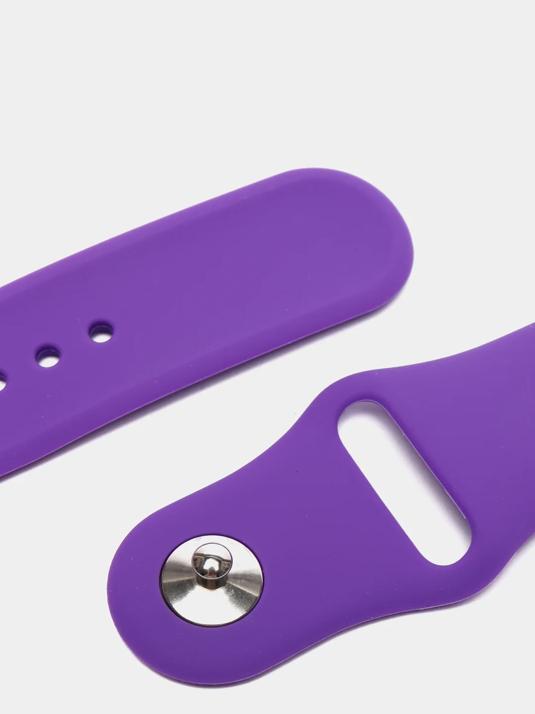 Фиолетовый ремешок для Apple Watch, силиконовый