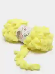 Лимонный пряжа Alize Puffy петельки