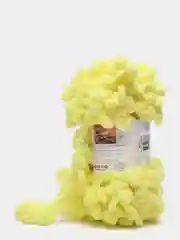 Лимонный пряжа Alize Puffy петельки