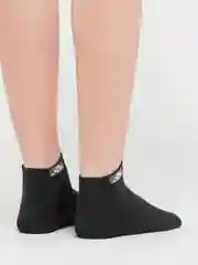 Черный носки короткие, унисекс