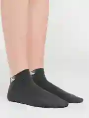 Угольный носки короткие, унисекс