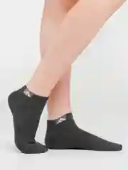Угольный носки короткие, унисекс
