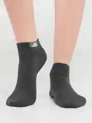 Угольный носки короткие, унисекс