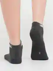 Угольный носки короткие, унисекс