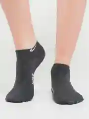 Угольный носки короткие, унисекс