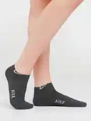 Угольный носки короткие, унисекс