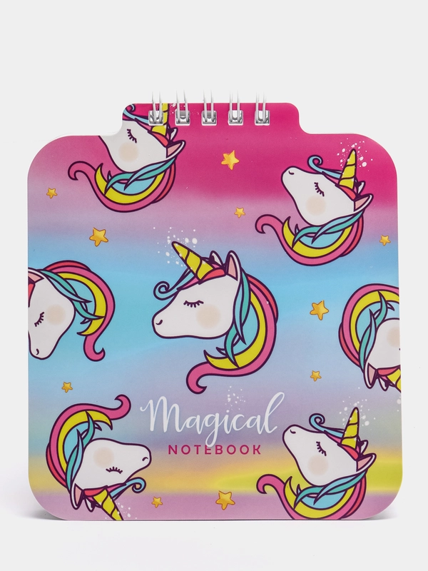 Блокнот Hatber Magical, с фигурной высечкой, А6, 60 листов