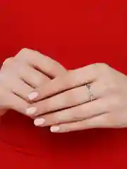 Серебряный женские кольца с листьями, луной, треугольниками