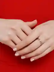 Бронзовый женские кольца с листьями, луной, треугольниками