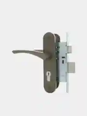 Бронзовый замок врезной Абсолют