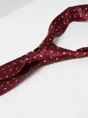 Алый галстук мужской, карманный платок
