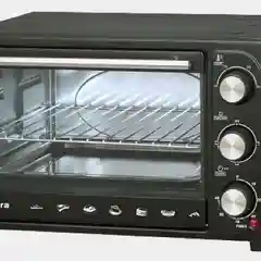 Черный духовка электрическая Sakura SA-7025B 1500Вт 30л таймер