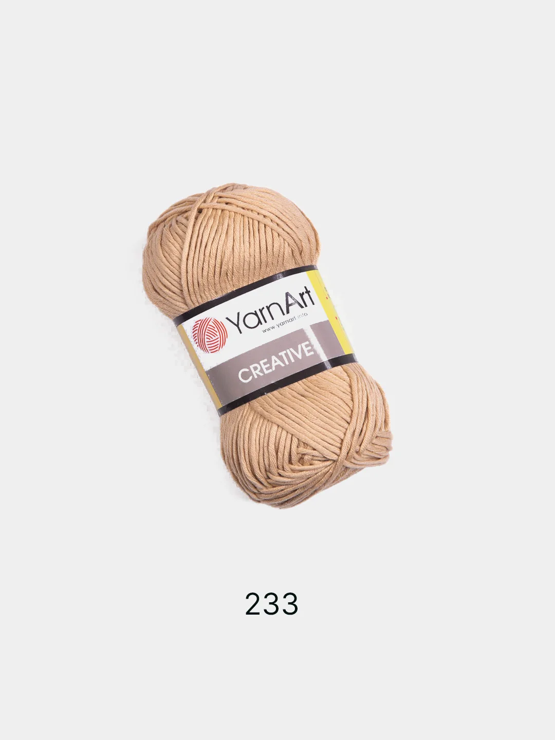 Бежевый пряжа  YarnArt  Creative 100% Хлопок  50г 85м