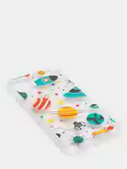 Зеленый чехол космос  iPhone 11 11pro 12mini 12 12pro X Xs Xr Xs max 7  8  7+ 8+