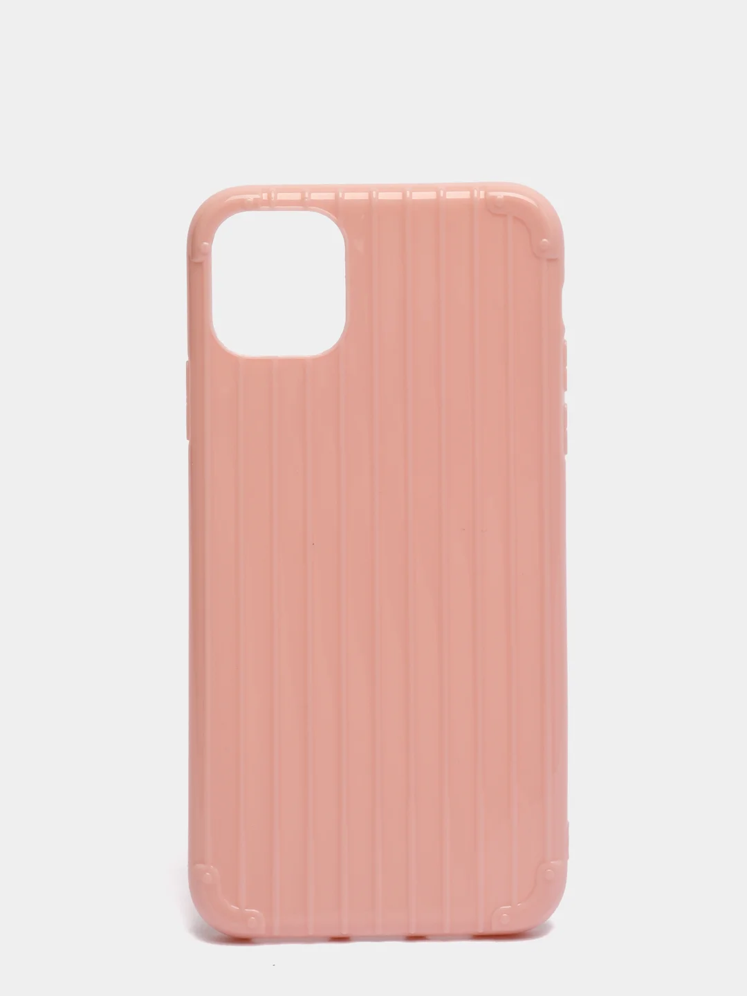 Розовый чехол для iPhone 6 / 6s, 6 / 6s Plus, 7 / 8, 7 / 8 Plus, X / XS, XS MAX, XR, 11, 11 Pro, 11 Pro Max, 8 цветов, силиконовый, ребристый