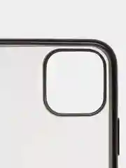 Черный чехол силиконовый для iphone/ 6/6s/7/8/se/xs/xsmax/xr/11/11pro/11promax с цветными рамками