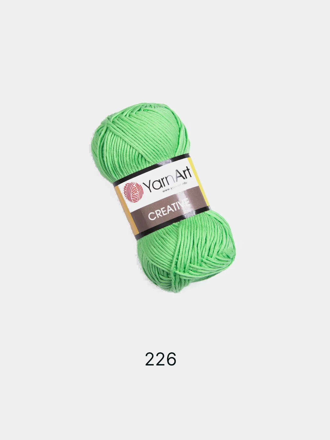 Лесной зеленый пряжа  YarnArt  Creative 100% Хлопок  50г 85м