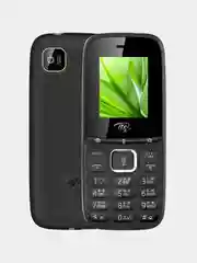 Черный мобильный телефон Itel IT2173, кнопочный