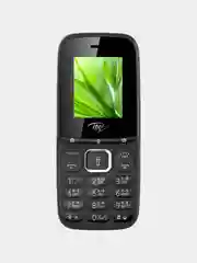 Черный мобильный телефон Itel IT2173, кнопочный