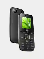 Черный мобильный телефон Itel IT2173, кнопочный