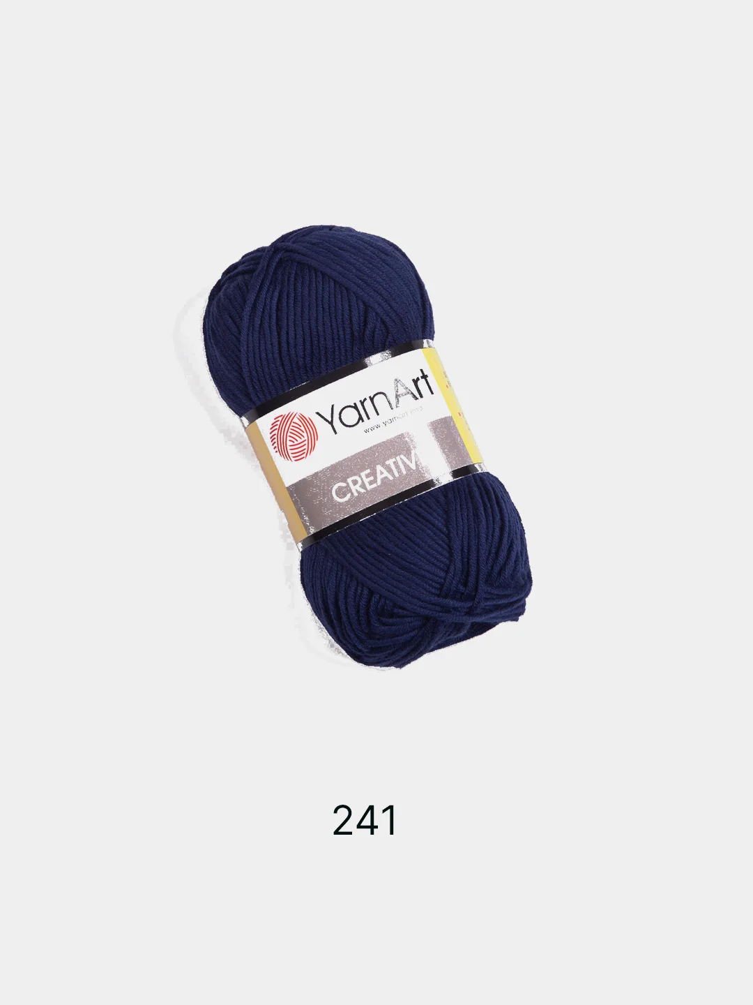 Темно-синий пряжа  YarnArt  Creative 100% Хлопок  50г 85м