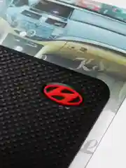 Противоскользящий автомобильный коврик с эмблемой автомобиля (13 марок)/ коврик-держатель