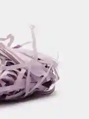 Серый меланж бумажный наполнитель, из тишью, 42 цвета
