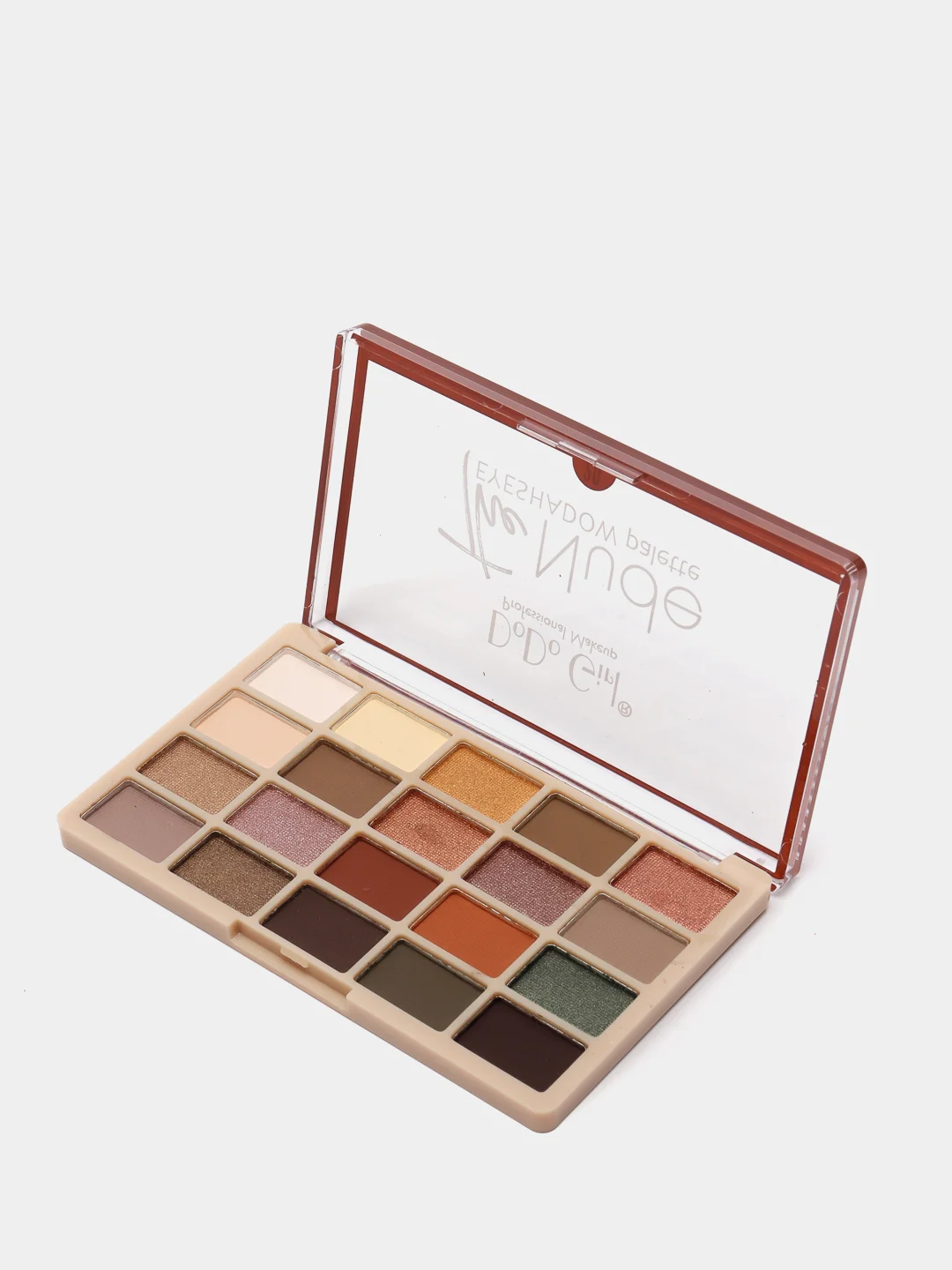 Угольный тени для век DoDo Girl The Nude eyeshadow palette 20 цветов/3 вида /Додо палетка теней