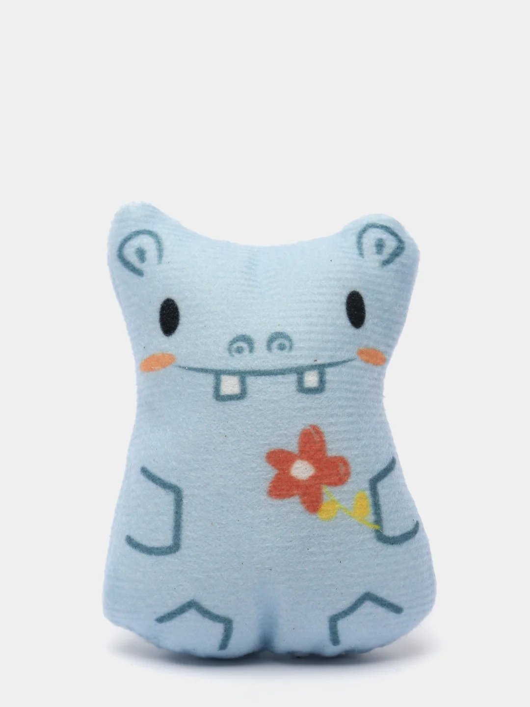 Синий плюшевая игрушка с кошачьей мятой