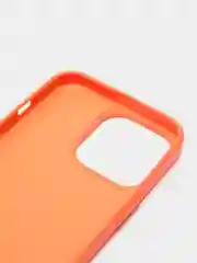 Оранжевый чехол для iPhone 13, 13 Pro, 13 Pro Max силиконовый с микрофиброй